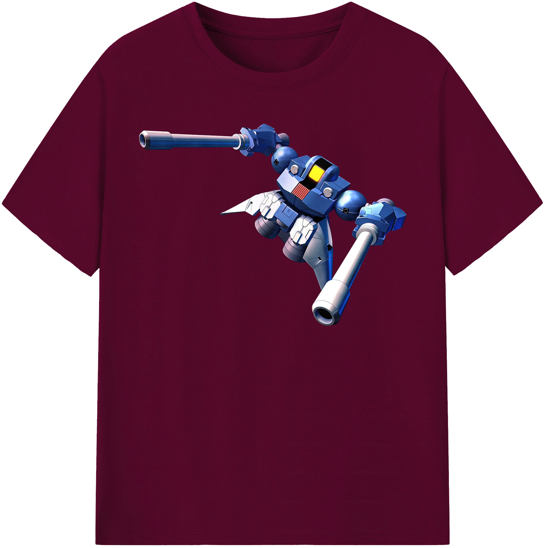 （画像用） 機動戦士ガンダム Mobile Suit Gundam レディースカジュアルプリントTシャツ（綿100％）